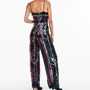 Express Pants - New express multicolor Sequin Jumpsuit Express Pants - New express multicolor Sequin Jumpsuit